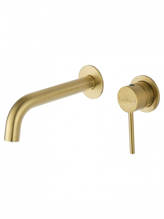 Смеситель для раковины Wonzon & Woghand WW-88869017-BG встраиваемый, брашированное золото