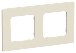 Рамка 2-постовая IEK Flite FI-M22-32-20-K86 сливочный