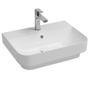 Раковина Isvea Sott'Aqua 10SQ50057SV белая, 57.1x43.6