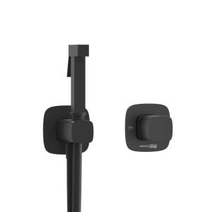 Гигиенический душ Wasserkraft Nuthe A9151.327.241.212 встраиваемый, со шлангом, черный