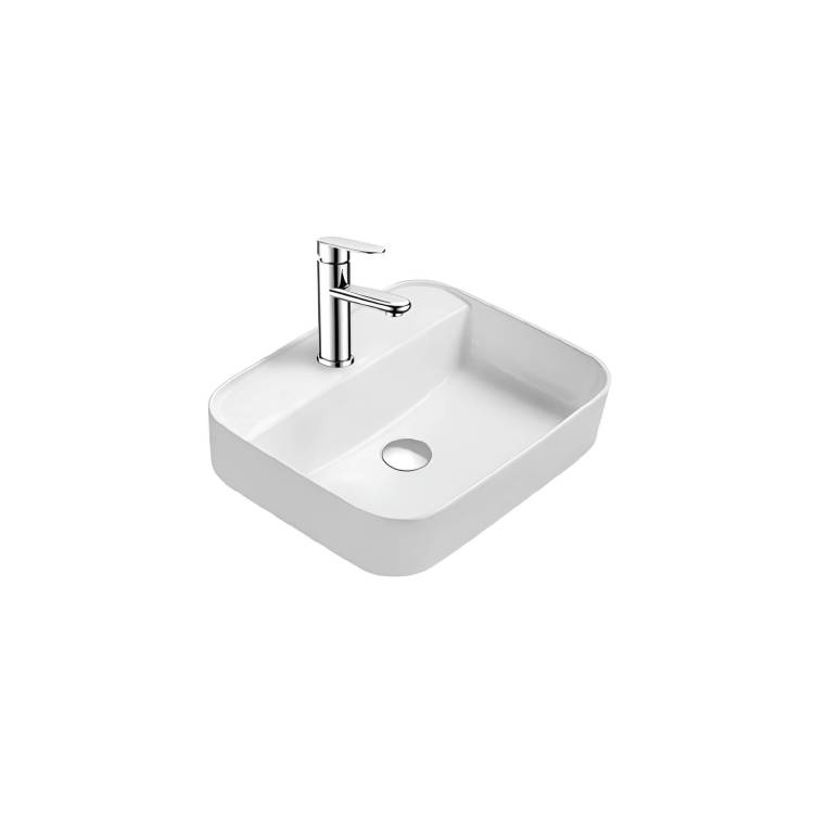 Раковина Aquatek Вега AQ5506-MW накладная, 50 см, белая матовая