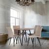 Стул Tetchair Bari 21653 молочный/черный фото 11