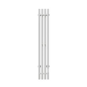 Полотенцесушитель электрический Aringa Токио вертикальный, белый, 120x20