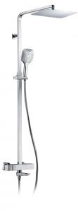 Душевая стойка AltroBagno  Cascata 030401 Cr с термостатом