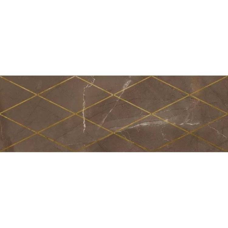 Декор Lasselsberger Ceramics Миланезе дизайн 1664-0147 Римский Марроне 20x60