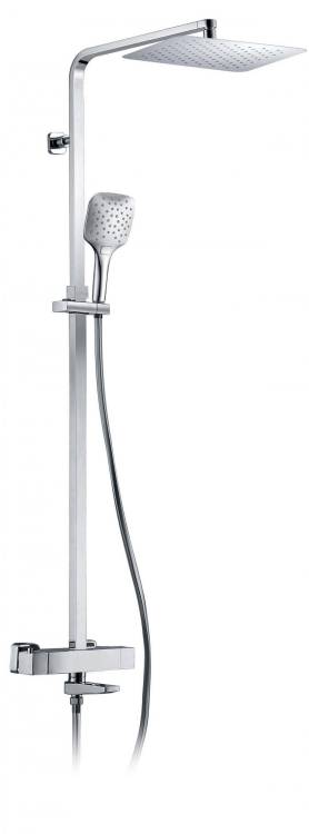 Душевая стойка AltroBagno  Cascata 030401 Cr с термостатом