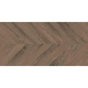 Керамогранит Laparet Wood Latina Brown Chevron Коричневый Матовый Карвинг 60x120