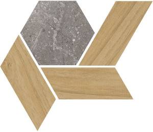 Мозаика VIVES World Flysch Lesnaya Gris 20x17.5