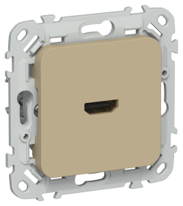 Розетка HDMI IEK Flite FI-H10-K59 хаки