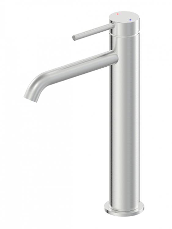 Смеситель для раковины Wonzon & Woghand Stick WW-88239017-BN высокий, брашированный никель