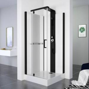 Душевая кабина Black&White Galaxy G 8702 8702900 90x90 с низким поддоном