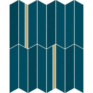 Мозаика Italon 3D Экспириенс 600110000972 Blue Glossy Mos Infinity 30.7x38.7