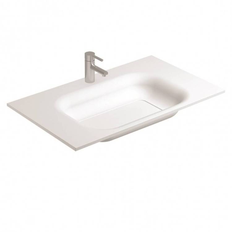 Раковина встраиваемая Sanitana Smooth S20085311700000 белая