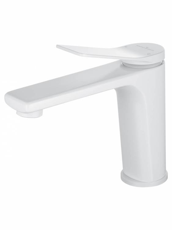 Смеситель для раковины Wonzon & Woghand WW-XH-012-MW белый матовый