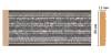 Молдинг DECOMASTER 150-44 240x8x1.2