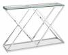 Стол туалетный Stool Group Инсигния ECST-026 (115x30) сталь серебро