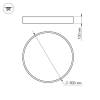 Потолочный светодиодный светильник Arlight SP-Tor-Pill-R800-94W Warm3000 023003(2) фото 4