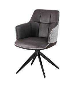 Стул Stool Group Naya OS-2468K TY15-3PU+OTE CL-450 серый, экокожа, букле
