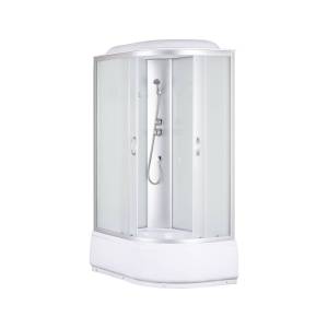 Душевая кабина Taliente TA-12080M(L) профиль хром, стекло рифленое, 120x80x215