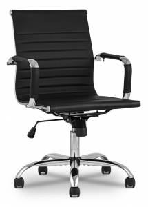 Кресло компьютерное Stool Group TopChairs City S D-101 black черное