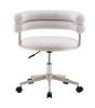 Кресло компьютерное Stool Group Ponty Bebe Office Chair OTE-CL 113 beig.l светло-серый серые ножки