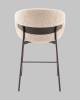 Стул полубарный Stool Group Блейз LV-109-S112-P-8019 капучино, каркас серо-коричневый, букле фото 5
