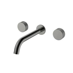 Смеситель для раковины Boheme Stick Linea 152-2-GM.3 Gun Metal