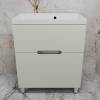 Тумба с раковиной Style Line Матис 70 напольная, олива, раковина жасмин, 82x70x45