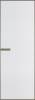 Межкомнатная дверь Profil Doors 1 AGN цвет профиля Шампань, стекло безопасное 4 мм мору белое 600x2000