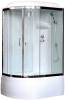 Душевая кабина Royal Bath RB8120BK6-WT-CH-R с высоким поддоном, с сиденьем