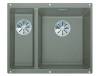 Мойка кухонная Blanco Subline 340/160-U 523565 серый бежевый