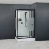 Душевая кабина RGW Andaman 411320792-94 профиль черный, стекло прозрачное, 120x90x200 фото 3