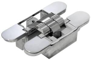 Скрытая петля Morelli HH-16 PC хром, врезная, с 3D-регулировкой