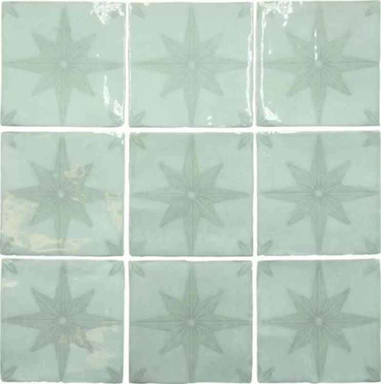 Керамическая плитка Ape Ceramica Fado A037557 Carmo Acqua 13x13