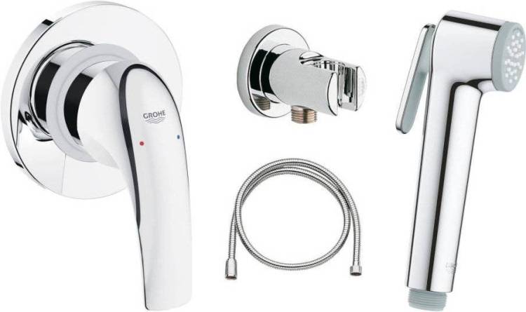 Гигиенический душ Grohe BauCurve 123072 со смесителем, с внутренней частью