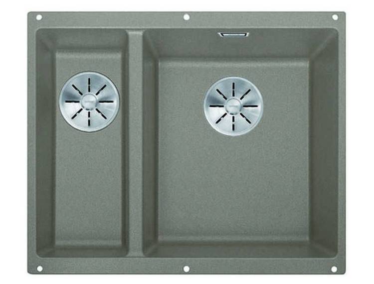 Мойка кухонная Blanco Subline 340/160-U 523565 серый бежевый