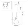 Подвесной светильник Odeon Light Pendant Bella 4862/1 фото 2