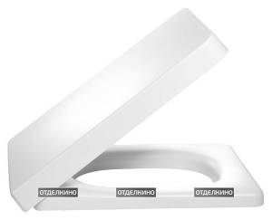 Крышка-сиденье Jacob Delafon Reve микролифт