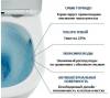 Унитаз подвесной Cerutti Spa Orlter AriaTornado CT9955 белый с сиденьем микролифт фото 4