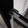 Душевая дверь в нишу Veconi Premium Trento PTD30-B-120-01-C4 профиль черный матовый, стекло прозрачное, 120x200 фото 5
