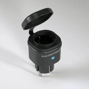 Умная розетка Elektrostandard Wi-Fi 76103/00 с мониторингом энергопотребления IP44 черный