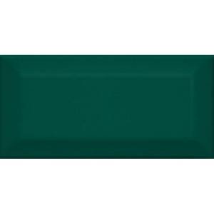 Керамическая плитка Kerama Marazzi Клемансо 16058 Зеленый Грань 7.4x15
