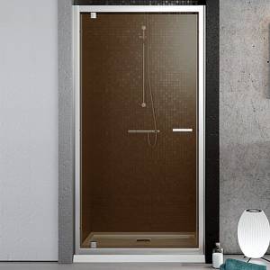 Душевая дверь в нишу Radaway Twist 70 коричневое стекло