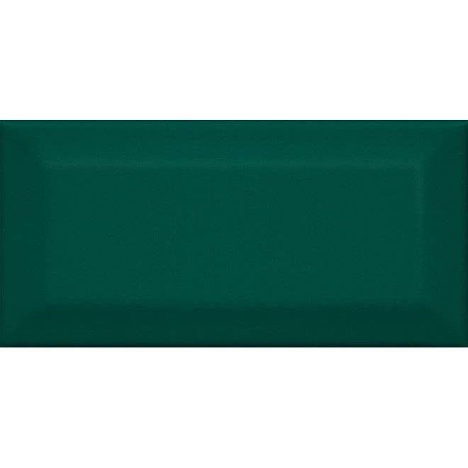 Керамическая плитка Kerama Marazzi Клемансо 16058 Зеленый Грань 7.4x15