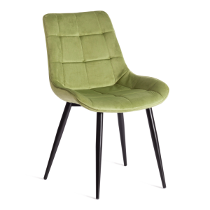 Стул Tetchair Abruzzo (mod. 8060) 19234 зеленый (HLR 54)/черный 54x62x83