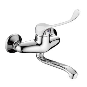 Смеситель хирургический для раковины Haiba HB4654 хром