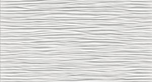 Керамическая плитка Atlas Concorde 3D Wall 9D5W Wave White Matt 30.5x56