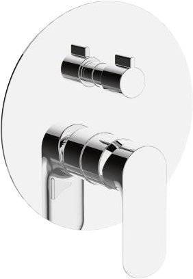 Смеситель для ванны с душем BelBagno Ancona ANCONA-VDI-CRM С ВНУТРЕННЕЙ ЧАСТЬЮ