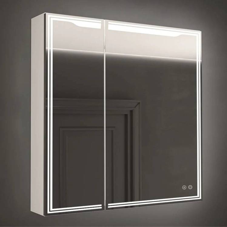 Зеркало-шкаф Art&Max Merano R AM-Mer-800-800-2D-R-DS-F 80x80