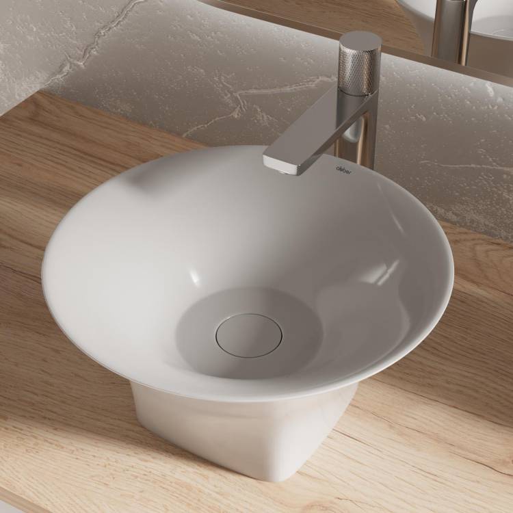 Раковина Abber Bequem AC2125 38 см, белая